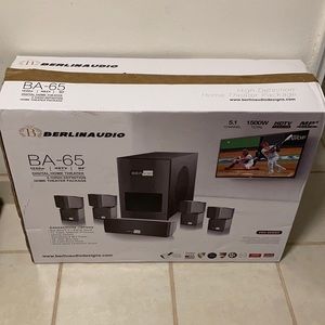 Berlin home theater need amplifier